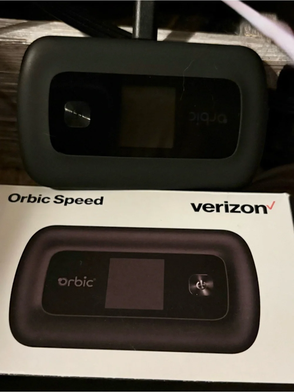 Orbic Speed RC400L Black Verizon 4G LtE Mobile Hotspot Router